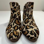Sam Edelman 🆕 NWOT Petty Leopard Bootie Cheetah Heel Zipper Brown Tan Black 4.5 Photo 9