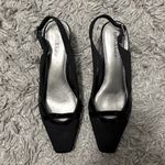 Kelly & Katie KK Julie Sling Back Heels in Black Photo 5