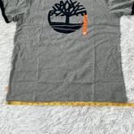 Timberland  tree logo Ringer short sleeve Tee in heather grey size Large Photo 7