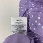 For Love & Lemons NWT  Chelsea Purple White Polka Dot Mini Dress Size Small Photo 9