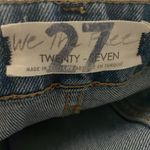 Free People • high rise button fly released raw hem slit emmy jeans sz 27 Photo 11