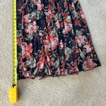 Kate and Lilly Maxi Dress Color Blue/Burnt Orange Flowers Multi Size 6 Blue Photo 11