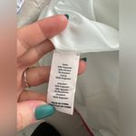 Cinq à Sept Cinq a Sept mini dress Aurora Fringe V Neck A Line bride bridal scuba flare Photo 8