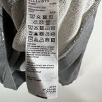 All Saints Freedom Iona Crewneck Sweatshirt Women's Size‎ 8 Designer Cozy Gray Photo 6