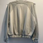 Adidas Women's Large Light Green Cropped Sweatshirt Photo 2