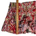 Ralph Lauren Lauren  Medium Paisley Swing Dress Ruffle Neckline- MISSING BELT Photo 9