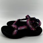 Teva Hurricane XLT 2 Sporty Sandal Adjustable Printed Strap Outdoor Pink Black 8 Photo 3