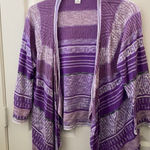 Christopher & Banks FINAL MARKDOWN  open front cardigan medium Photo 0