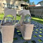 Caslon ‎ Libbie Wedge Espadrille Sandal, Beige, Womens Size 11 Photo 6