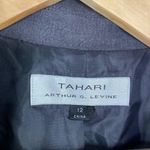 Tahari ASL Grey One-Button Long Sleeve Blazer Jacket Women's Size 12 Photo 4