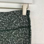 Nike  Olive Green White Dri-Fit Striped Cropped Legging Small Photo 1