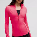 Disney Lululemon NWT Define Nulu  Jacket Full Zip Lip Gloss Color Size 6 Photo 0