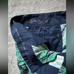 Lilly Pulitzer  Women's The Callahan Short Blue Green Palm Trees‎ Tropical Size 0 Photo 4