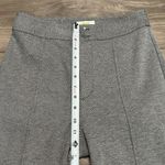 Maeve Anthropologie Seamed High Rise Flare Split Hems Gray Trouser Pants Size 4 Photo 11