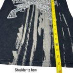 Libertalia Black Wash Tank Trailblazers Rhinestone Cowgirl Country Rodeo L Size L Photo 9