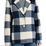 Goodnight Macaroon  Plaid Jacket Size Medium Photo 0
