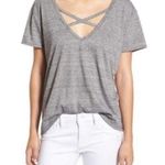 Socialite cross front strappy tshirt Photo 0