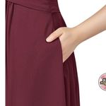 Azazie Claudia Cabernet A4 Photo 4