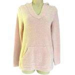 Faherty Seabrook Women's Hooded Pullover Hoodie Pink Peach Small Photo 1