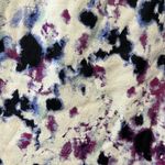 Greylin  Purple Black and White Watercolor Button Up Maxi Skirt, Size XS Photo 7