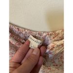 Aeropostale  Floral Dress Small Pink Y2K Smocked Cottage Boho Ditsy Coquette Photo 5