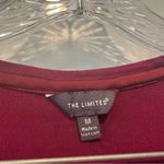The Limited  Maroon/Plum Scoop Neck 3/4 Sleeve Blouse M Photo 1