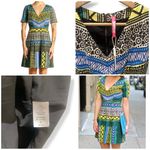 Anthropologie π Plenty by Tracy Reese New Moon Geo Graphic Dress Photo 11