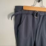 Jolt Casual Jogger Pant Dark Gray Belted Photo 5