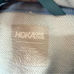 Hoka One One Women’s Pullover Hoodie Sweatshirt Crop Thumbholes in Blue S Photo 6