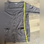 I Love H81 Gray Cardigan Photo 3