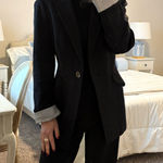 Inc international Black Blazer Striped Photo 1