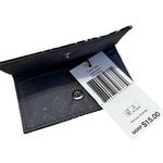 Vera Bradley NEW Black & White Cardholder Wallet Card Case Stellar Paisley Style Photo 2