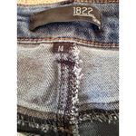 1822 Denim Light Wash Distressed Crop Jeans Women’s 14 Raw Hem Photo 3