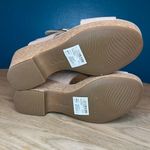 Clarks  Giselle Dove Womens Cork Buckle Sand Nubuck Slingback Sandals Size 8.5 Photo 9