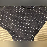 Motherhood Maternity Tankini Medium Blue Polka Dots Photo 5