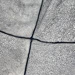 Bailey 44 Giallo Top Womens Mixed Media Cracked Leather Tank Top Black Off White Photo 5