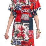 Anthropologie  Persian Rose Patchwork Dress by Vanessa Virginia Italian Summer Photo 5