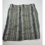 Caslon Skirt - Navy Ivory Bubble Stripe - Drawstring Waist - Size S NWT Photo 5