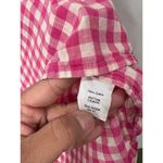 J.Crew Womens Preppy Gimgham Pullover Tunic Lightweight Pink XXS Spring Summer Photo 8