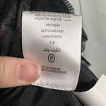 BCBGMAXAZRIA  Black Strapless Scallop Tulle Trim Tiered Dress 8 Petite Photo 12