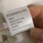 Alexis 4SI3NNA linen blend button front mini dress size L Photo 13