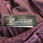 Vintage Escante Collection Lace Babydoll Lingerie, Medium Purple Photo 4