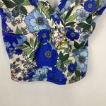 Caution to the Wind  Floral Retro Tank Top Size Small Photo 2