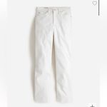 J.Crew  Mid Rise Slim Boyfriend Jeans White Size 24 BF533 Denim Casual Photo 8