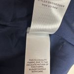 Lulus NEW  Admirably Chic Navy Blue Satin Lace-Up Mini Dress With Pockets Medium Photo 12