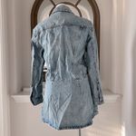 SER.O.YA Laura Denim Shirt Dress, Blue Wash Size S New w/Tag Retail $448 Photo 13