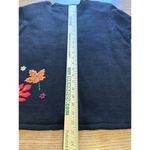 Arriviste Women Fall Autumn Art To Wear Cardigan Sweater Beads Leaves Size L NWT Size L Photo 12