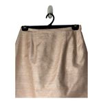 Pilar Rossi Skirt Women 12 Pink Peach Silk Straight Pencil‎ Knee Length Career Photo 2