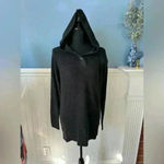 prAna NWT Milani Tunic Sweater Hoodie Top Dress ~ Black ~ XS Photo 1