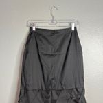 Tadashi Collection Black Maxi Skirt Size 4 Ruffle Tiered Formal Evening Party Photo 4